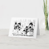 **クリスマスの願いを歌う**「あなた」のために カード (正面)