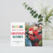クリスマスの願いを送るカスタムこと シーズンポストカード (スタンド正面)