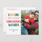 クリスマスの願いを送るカスタムこと シーズンポストカード (正面/裏面)