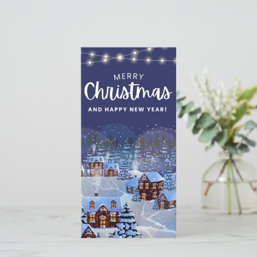 クリスマスの願いカード (スタンド正面)