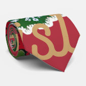 クリスマスの願いクリスマスかわいいクマTシャツバロ ネクタイ (ロール)