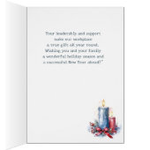 クリスマスの願いボスキャンドルリース (内側 (右))