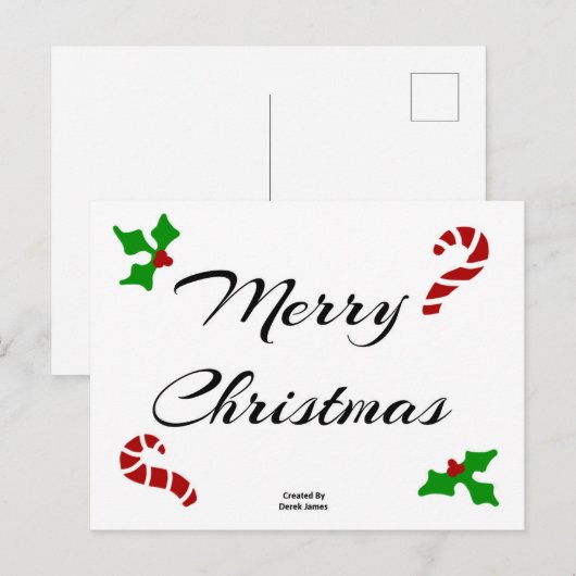 クリスマスの願いポストカード シーズンポストカード (正面/裏面)