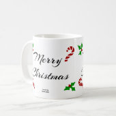 クリスマスの願いマグカップ コーヒーマグカップ (正面左)