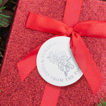 クリスマスの願いヤドリギの葉スケッチカスタム