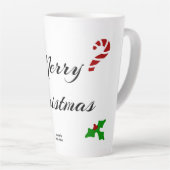 クリスマスの願い事 ラージラテマグ カフェラテマグ (右アングル)