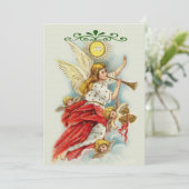 クリスマスの願い天使の休日のパーティー 招待状 (スタンド正面)