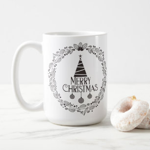 クリスマスの願い贈り物 コーヒーマグカップ