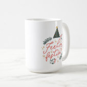 クリスマスの願い贈り物 コーヒーマグカップ (正面右)