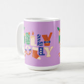 クリスマスの願い贈り物 コーヒーマグカップ (正面左)