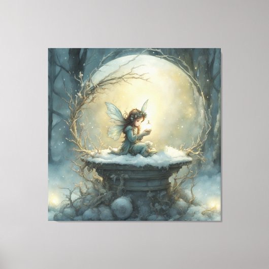 クリスマスの願い キャンバスプリント (正面)