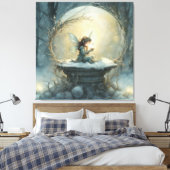 クリスマスの願い キャンバスプリント (インサイチュ (寝室))