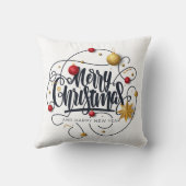 クリスマスの願い クッション (裏面)