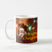 クリスマスの願い コーヒーマグカップ (左)