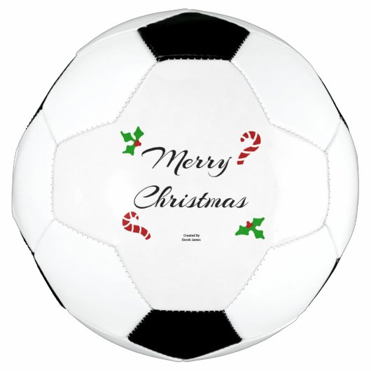 クリスマスの願い サッカーボール (正面)