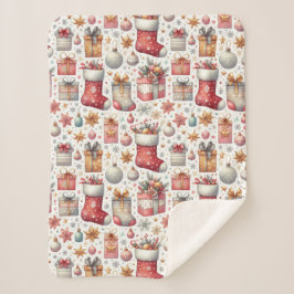 クリスマスの願い シェルパブランケット