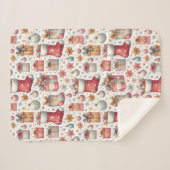 クリスマスの願い シェルパブランケット (正面(横))