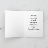 クリスマスの願い シーズンカード (内部)