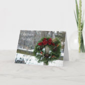 クリスマスの願い シーズンカード (正面)