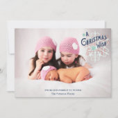 クリスマスの願い シーズンカード (正面)