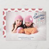 クリスマスの願い シーズンカード (正面/裏面)