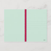 クリスマスの願い シーズンポストカード (裏面)