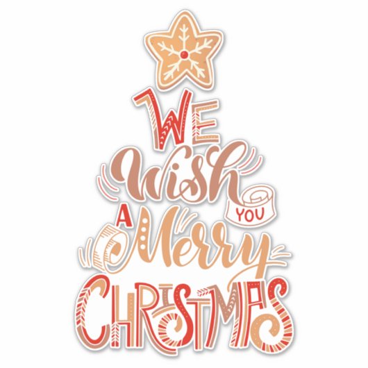 クリスマスの願い シール (正面)