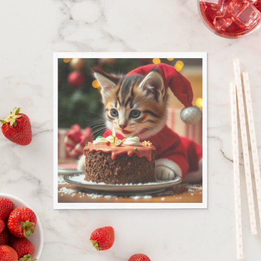 クリスマスの願い スタンダードランチョンナプキン (インサイチュ)