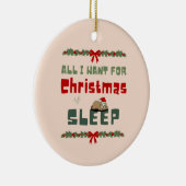 クリスマスの願い セラミックオーナメント (右)