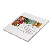 クリスマスの願い タイル (側面)