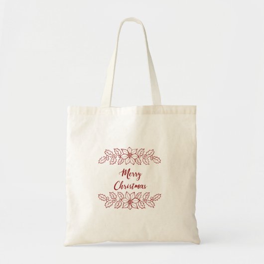 クリスマスの願い トートバッグ (正面)