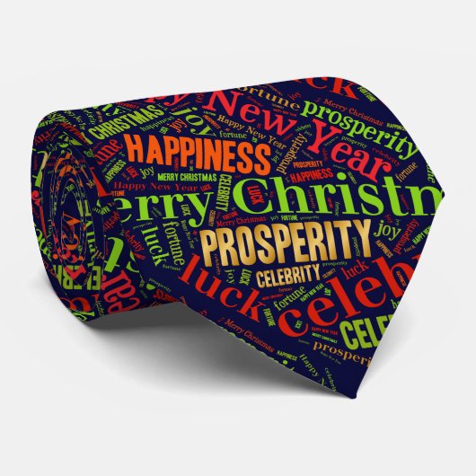 クリスマスの願い ネクタイ (ロール)