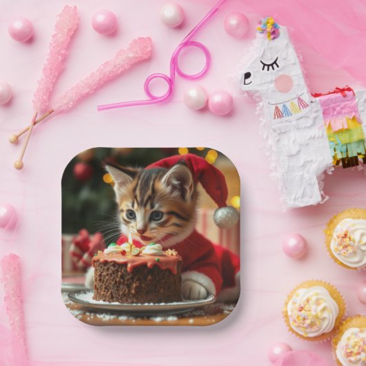 クリスマスの願い ペーパープレート (パーティー)