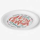 クリスマスの願い ペーパープレート (アングル)