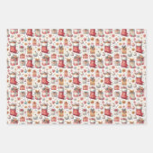 クリスマスの願い ラッピングペーパーシート (正面)