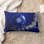 クリスマスの願い ランバークッション (ブランケット)