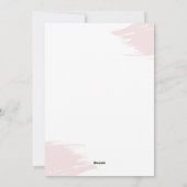 クリスマスの願い-休日の写真カード-ばら色の金ゴールド シーズンカード (裏面)