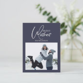 クリスマスの願い 写真 ポストカード (スタンド正面)