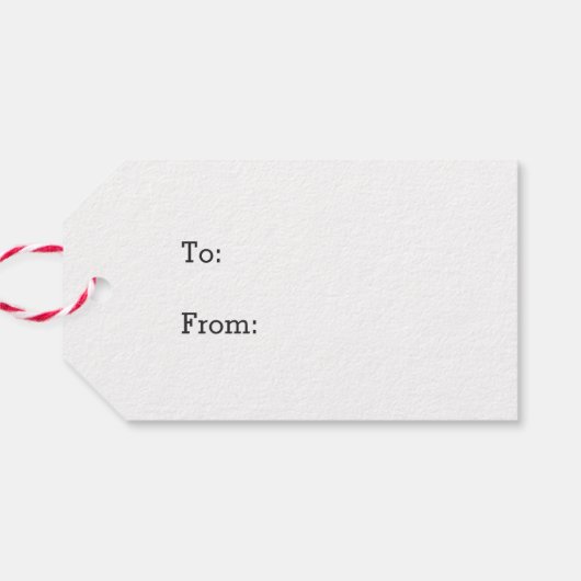 クリスマスの願い&多くのキスギフトラベル ギフトタグ (裏面横)