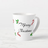 クリスマスの願い 小さなラテマグ カフェラテマグ (右アングル)