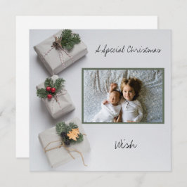 クリスマスの願い 祖父母 提案 兄弟 写真 カード