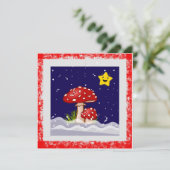 クリスマスの願い、雪の日 (スタンド正面)