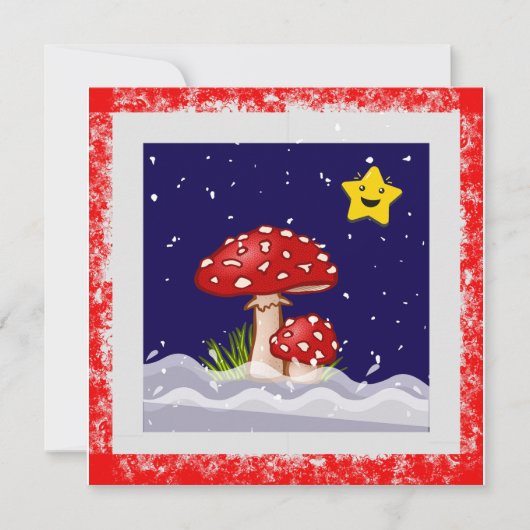 クリスマスの願い、雪の日 (正面)