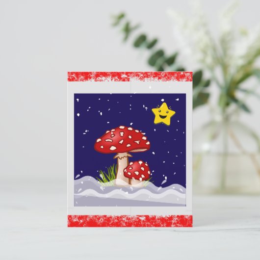 クリスマスの願い、雪の日 (スタンド正面)