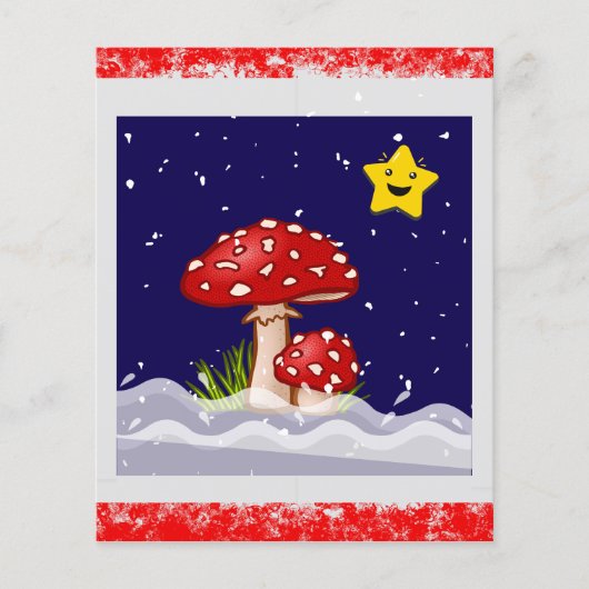 クリスマスの願い、雪の日 (正面)