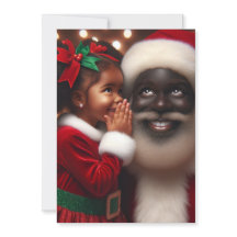 クリスマスの願い - 黒人のクリスマスカード