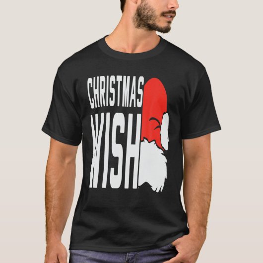 クリスマスの願い Tシャツ (正面)