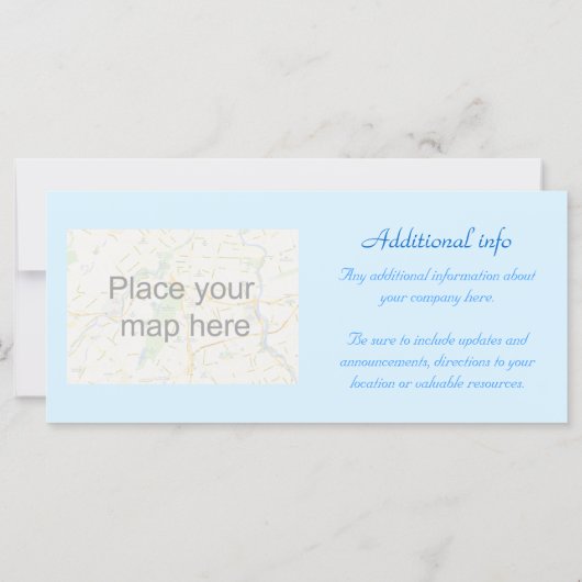 クリスマスの風景 (裏面)