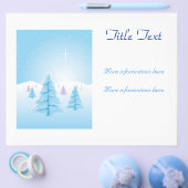 クリスマスの風景 チラシ (シングル)