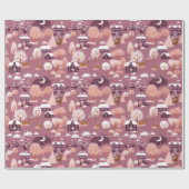 クリスマスの風景 ラッピングペーパー (フラット)